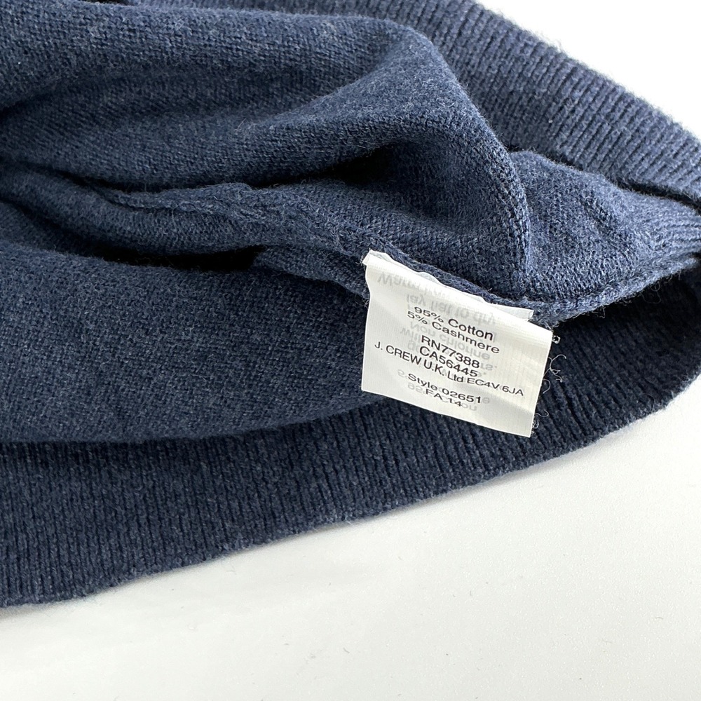 J.Crew Gap Sweater Bundle Mens Size Large Cotton Cashmere Navy Tan Grey Stripe - Picture 7 of 14